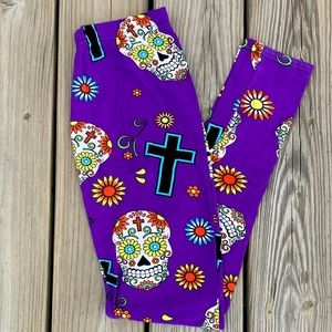 HP 🥳💕 DiaDeLosMuertos leggings